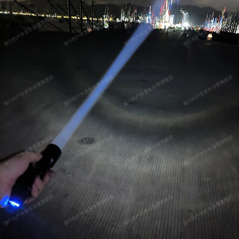 Outdoor Rechargeable Tactical Zoom Flashlight