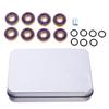 Titanium Alloy Pro Skateboard Bearings High Performance Low Friction Inline Skates Compatible for Roller and Cruiser Boards