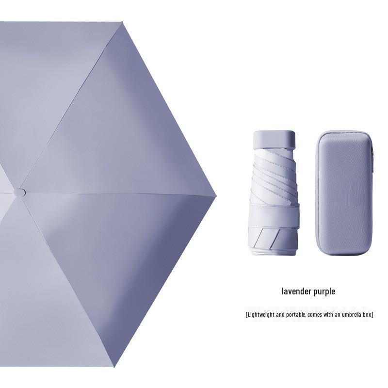 40% Off Compact Capsule Umbrella – Sunshade & UV Protection, Rain or Shine