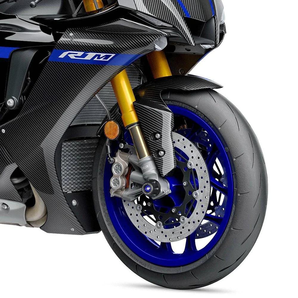 For YAMAHA YZFR1 M 2015-2024 Rear Front Axle Fork Crash Slider Motorbike Wheel Protector YZF R1 R1M YZF-R1M 2023 Anti-Collision