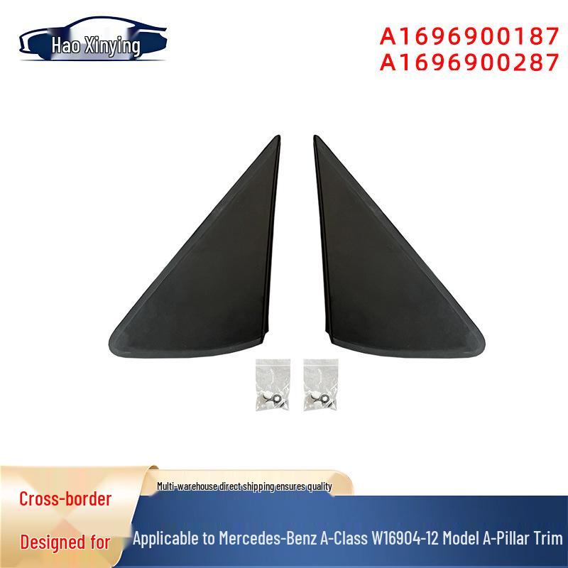 Rearview Mirror Triangle Panel A1696900187 for Mercedes-Benz A-Class W169 (2004-2012) A-Pillar Decoration.