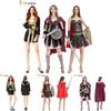 Trendy Samurai Costume For Women Featuring Exquisite Embroidery Perfect For Stage Shows And Festivals