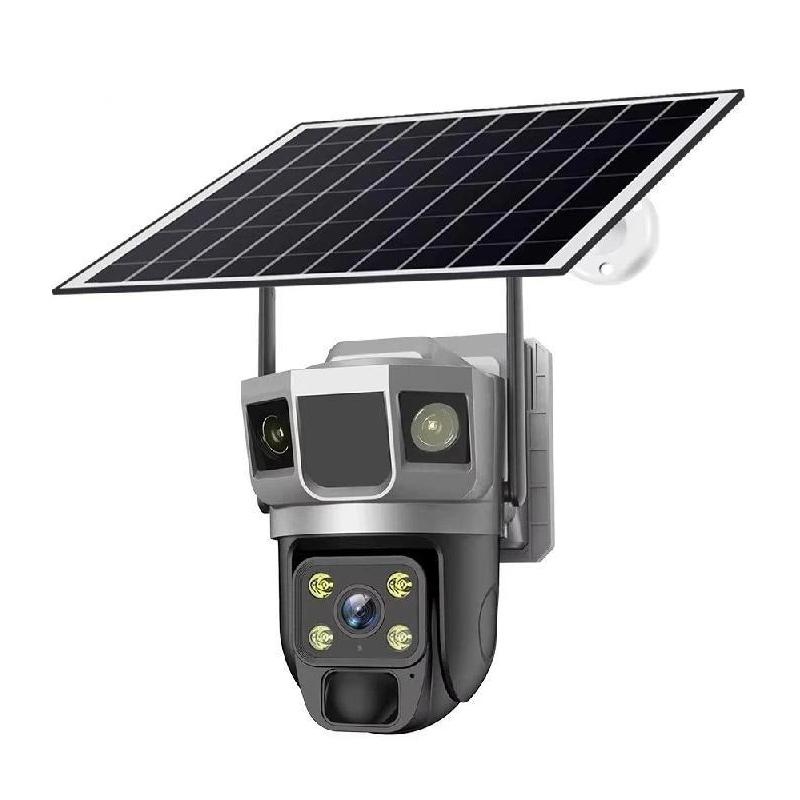 WIFI/4G Solar Surveillance Camera – AOV HD Night Vision, Waterproof Video Recorder