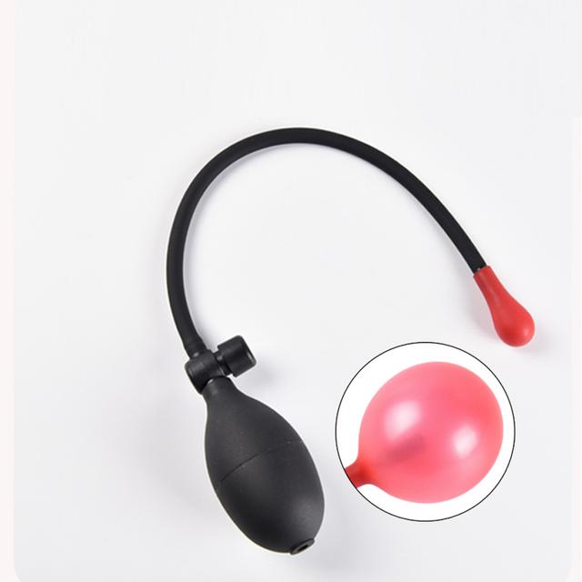 Aufblasbarer Penisring, erweiterbarer Penisring, BDSM-Spielzeug, Sexprodukte für männliche Masturbation, Peniserektion, Penisvergrößerungspumpe