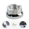 1pc Universal Automobile Steering Wheel Hub Adapter 5 & 6 Hole Car Polished Short Hub Connector Car