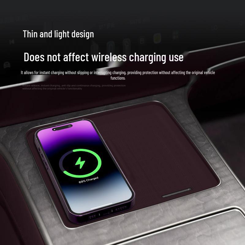 Silicone Anti-slip Pad for NIO ES9 Center Console Wireless Charger – Fits 26 Models