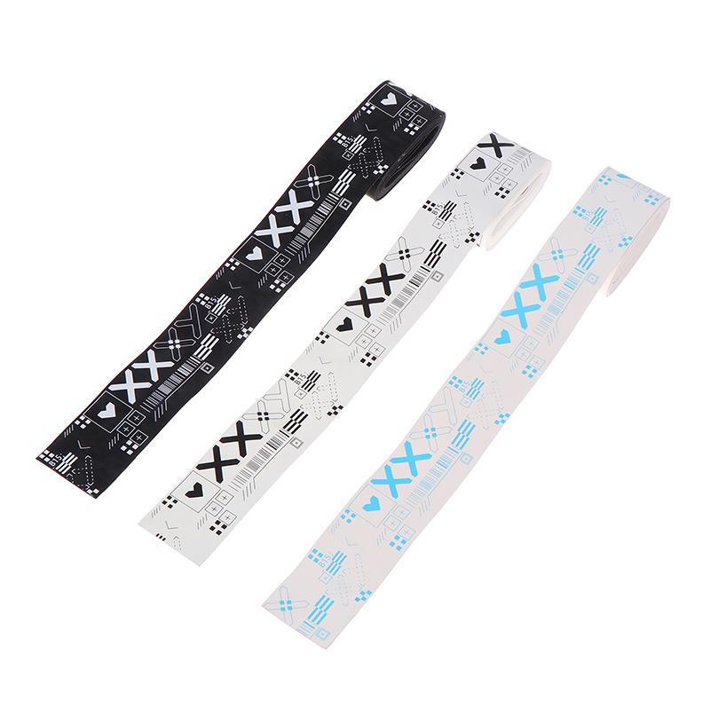 Tennis Badminton Racket Paddle Head Protection Tape Sticker Racket Overgrips Self-Adhesive Shock Absorption Non-Slip Grip Tape
