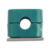 Single Polypropylene Clamp for Pipes and Cables Fi-12Mm Screws with Hexagonal Heads Complete Din3015