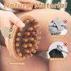2PCS Body Anti Cellulite Brush Soothing Wooden Essential Oil Spa Air Cushion Massage Hair Comb Scalp Massage Brush Body Massager