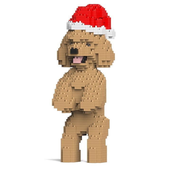

JEKCA Jekka Block Toy Poodle 04S-M03 (Christmas Ver.) ST17TPD04-M03