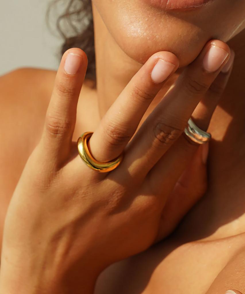 GRASSE MATINEE Double Wave Ring (A Type)
