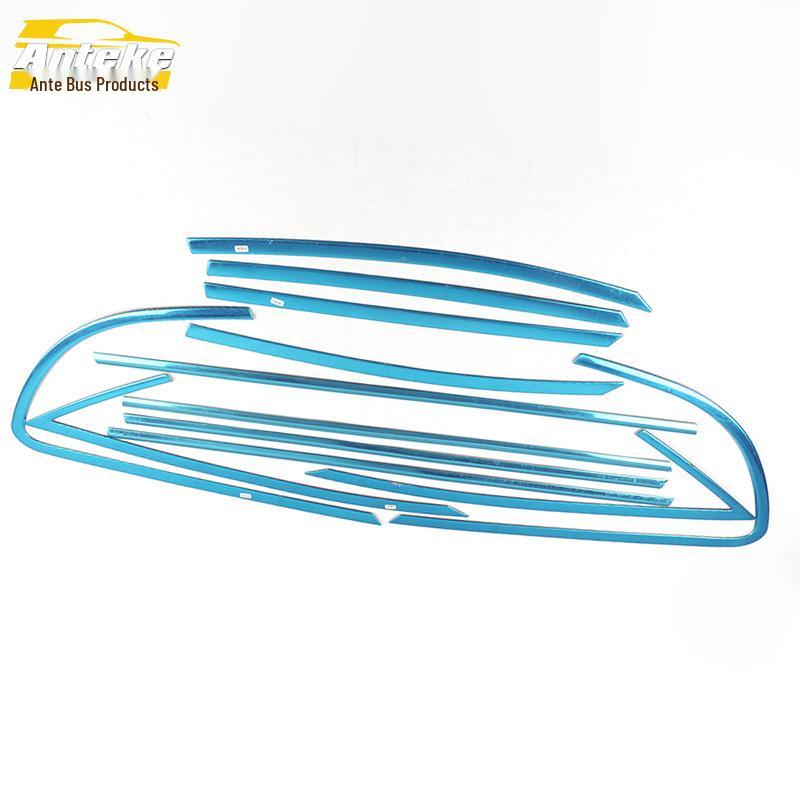 JAC Heyue RS Window Bright Strips: Anti-Scratch Decorative Glass Stickers for Car Accessories