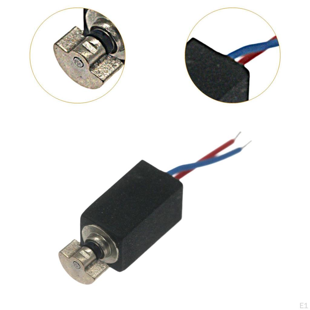 5x 0408 Micro Vibration Motor with Eccentric Wheel Replacement Part Multipurpose Hollow Cup Coreless