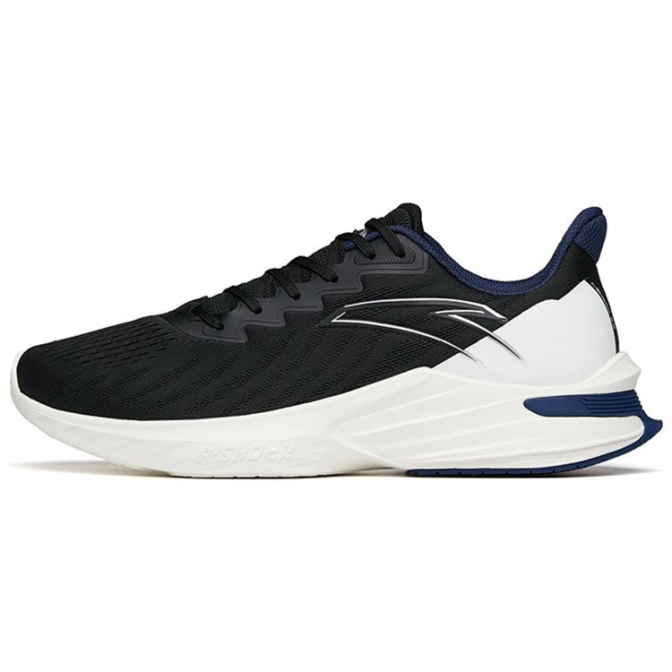 New Anta DuCi1 Abrasion Resistant Breathable Low Top Running Shoes Men's Black 112215520-2