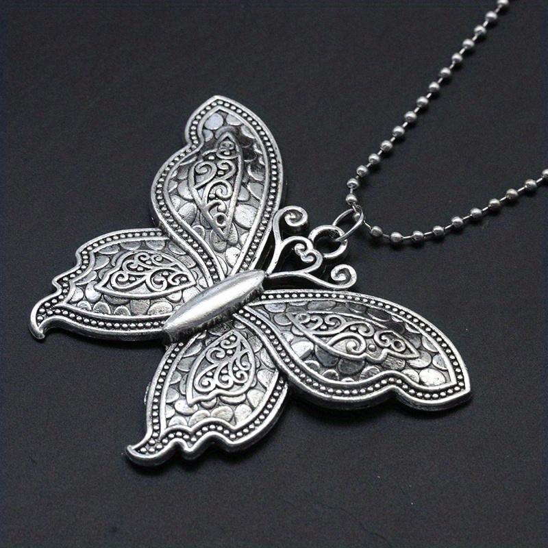 Личное ожерелье с бабочкой и насекомым — фото 3