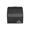 Car Trunk Storage Box Foldable Organizer Tools For Toyota 86 Mirai Supra Prado Alphard Crown Venza Prius Yaris RAV4 CHR Keyring