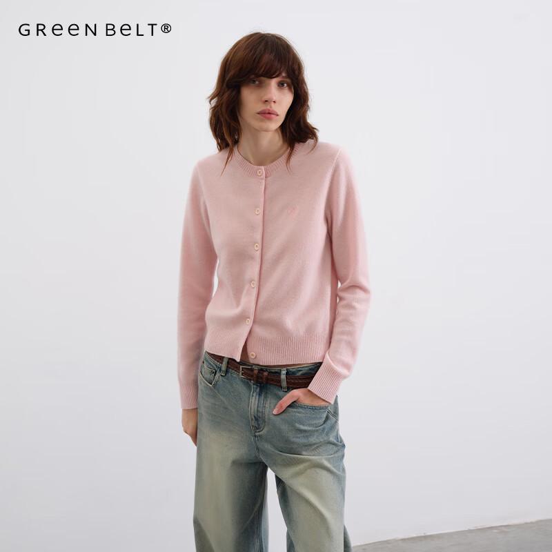 GREEN BELT Urban Traveler 100% Wool Knit Cardigan