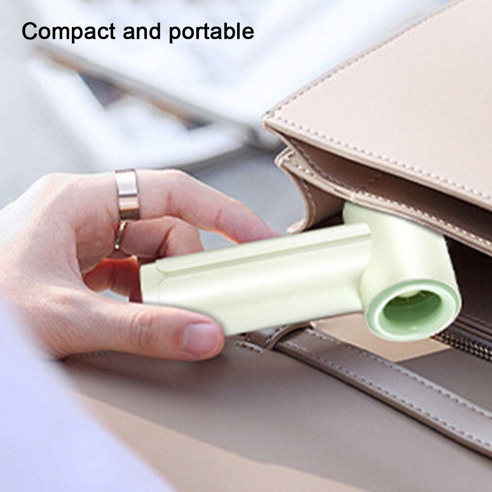 5 Gears Adjustable Handheld Fan USB Rechargeable Mini Turbo Air Cooling Fan  Travel