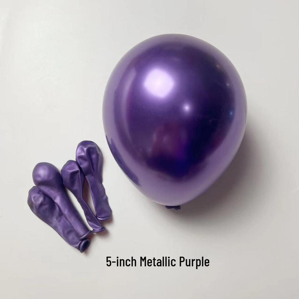 Good Times 10'' & 12'' Latex Metal Balloons for Weddings & Parties