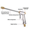 Garden Water Gun High Pressure Metal Sprinkler Hose Nozzle Car Wash Foam Pot Water Spray Guns Plants Watering Irrigation Tools