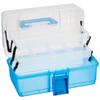 Iris Ohyama Tool Box Tool Box Storage Case Width 27cm x Depth 16cm x Height 15cm Light Blue