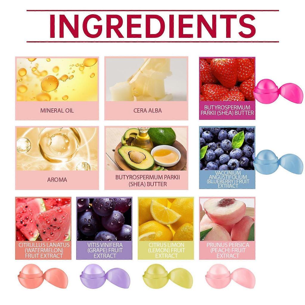 Eelhope Feuchtigkeitsspendender Lippenbalsam Schützt Die Lippenhaut Durch Hydratisierung, Feuchtigkeitspflege, Nährung Und Aufhellung Der Lippen