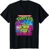 Mademark Kids Black Classic Fit Short Sleeve T-Shirt - Teenage Mutant Ninja Turtles 4th Birthday