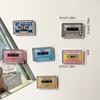 6Pcs Acrylic Miniature Mini Tape Radio Refrigerator Attached Home Decor Magnets Cute Magnets