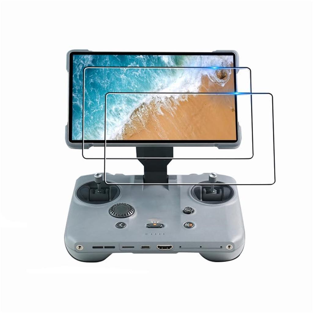 2-Pack Screen Film For Mavic 4 Pro Controller 9H Tempered Glass Film, HD Transparent Film, Anti-Bubble And Anti-Scratch(1ml)