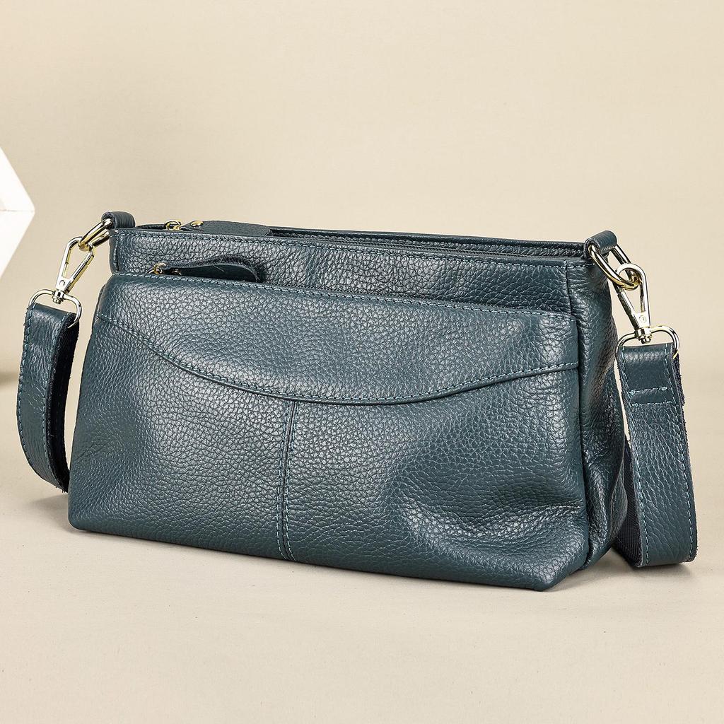 WESTAL Women's Genuine Leather Crossbody Shoulder Bag - High-end Top Layer Cowhide Handbag