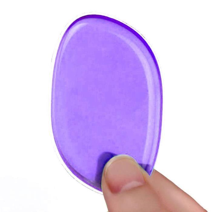 Hicollie® 2pcs 7# Silicone Gel Éponge Maquillage Crème Puff Fondation Houppe Poudre Cosmétique