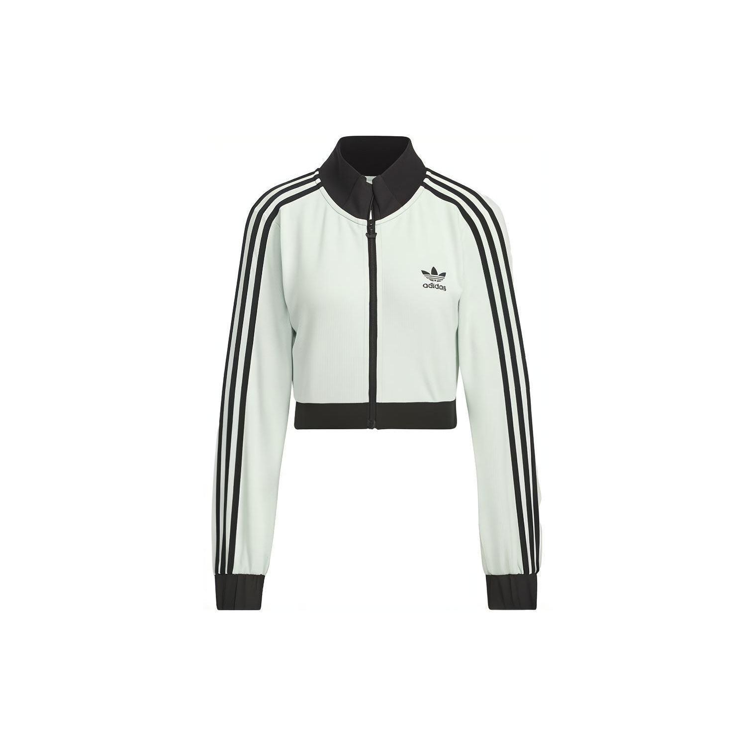 adidas Originals Adibreak Windbreaker Jacket Black White Women IY9460 XS