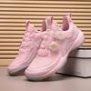 Professional Competition Badminton Shoes with Rotating Buckle, Shock Absorption, Carbon Plate, Non-slip, Wear-resistant for Men and Women