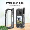 Pour Insta360 X3 Cage de Lapin en Métal Insta360 X 3 Caméra Cadre d'Extension Protecteur Accessoires Boîtier Protecteur pour Caméra Aluminium