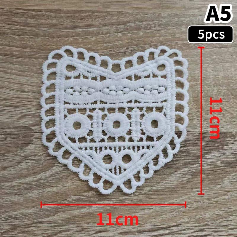 5Pcs Cotton Jeans Waist Expander Soft Hollow Lacework Adjustable Waist Extenders for Men Women Daily Wear