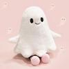 Simulation Cartoon Ghost Doll Toy Fluffy Holloween Ghost Pillow Little Ghost Plush Doll  Kids Gifts