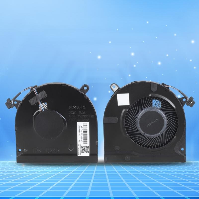Replacement CPU Cooling Fan Notebook Cooling Metal Heat Dissipation Fan for 15-EG PM Laptop Notebook Accessories