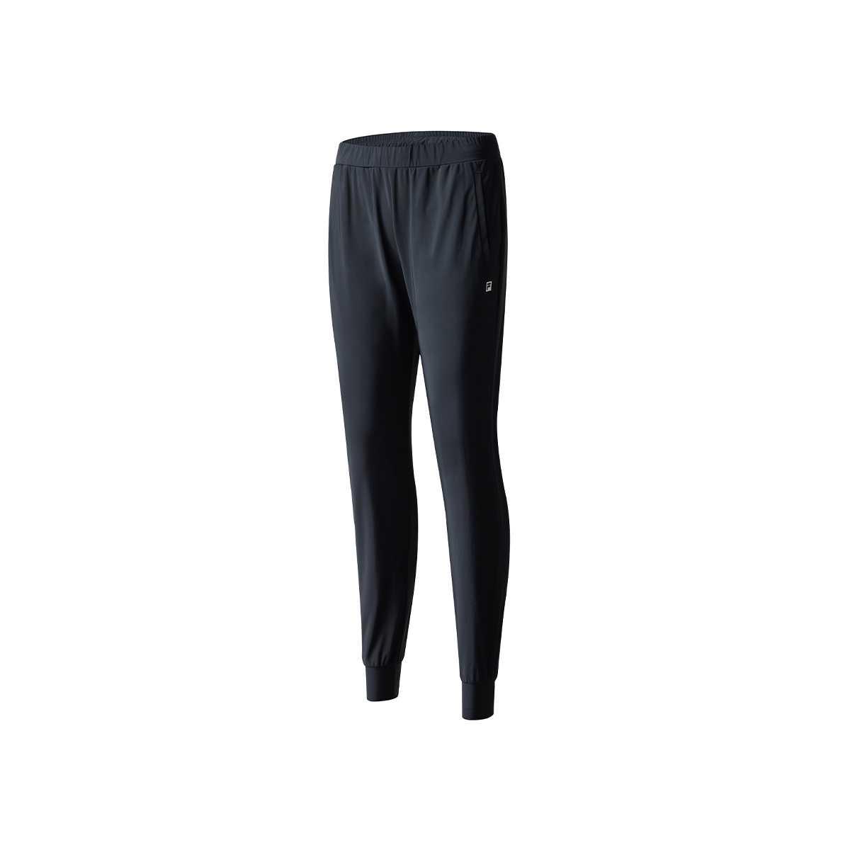 

Fila Серия Athletics Fitness Однотонные Удобные Дышащие Мягкие Трикотажные Спортивные Штаны Женские низы Темно-синий A11W031604F-NV XL