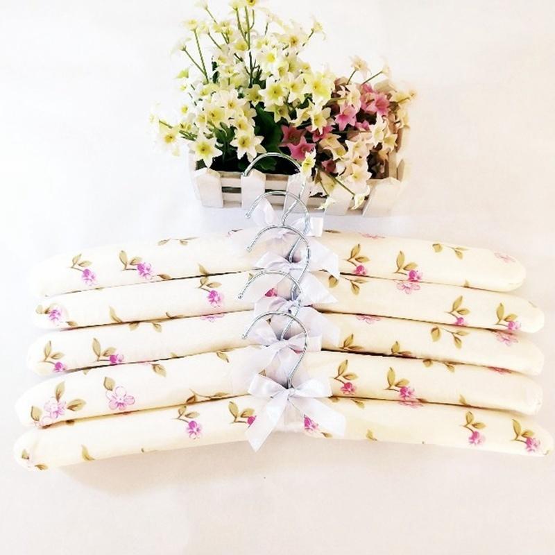 10PCS  Clothes Hangers Non-Slip Space Saving  Dress Hanger Hook Drying Rack Clothes Hangers Random Color