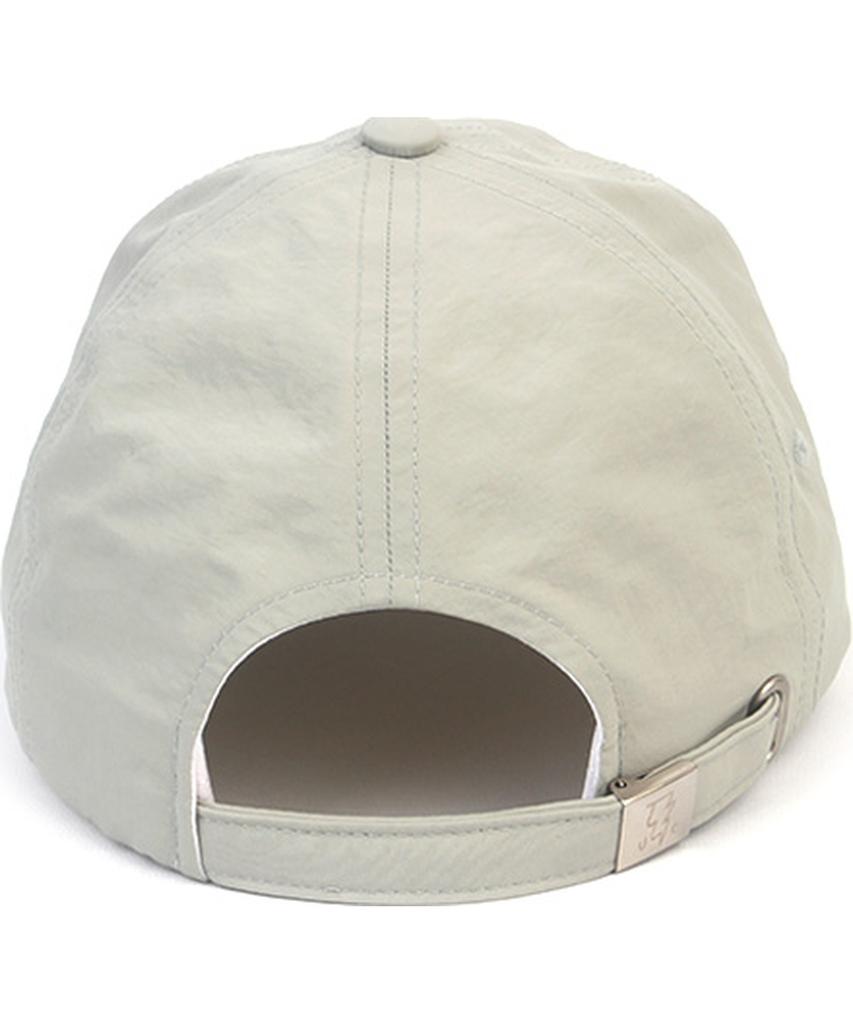Yunibeosyeolkemiseuteuli Big Logo Nylon Pastel Beige Ballcap Nylon Ballcap