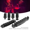 6 String Fixed Bridge Set Zinc Alloy String Base for   Electric Guitar Accessories