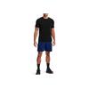 Under Armour Vanish Woven Solid Stretch Logo Training Shorts Men Shorts Blue 1328654-415