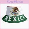 Faded Print Flat Top Wide Brim Cap Sun Protection For Outdoor Fans