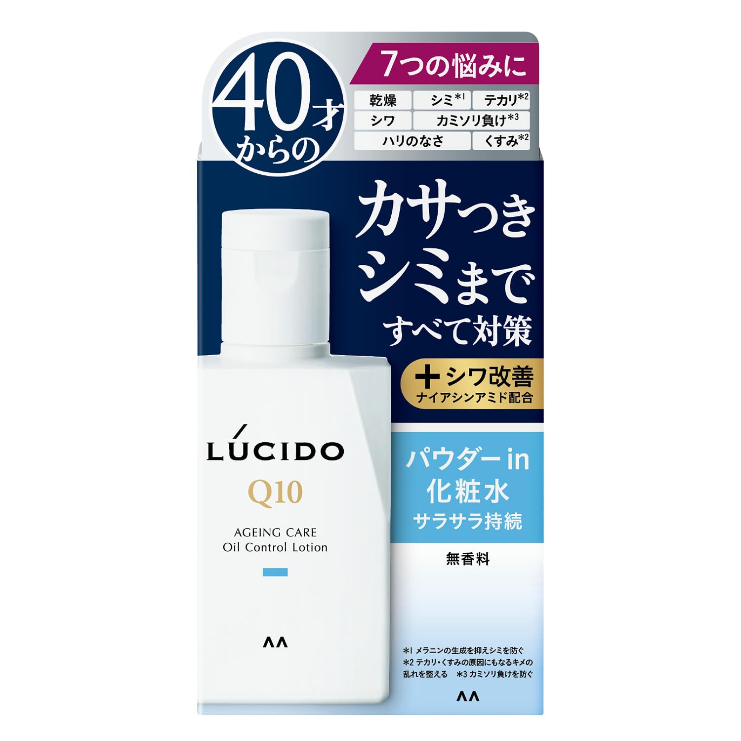 LUCIDO Oil Control Total Care Лечебный лосьон для мужчин [Нежирный, Без блеска, Без отдушек]