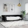 VidaXL Daybed Black 100x200 Cm Faux Leather 354230