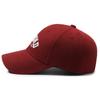 Spring and Autumn New Korean Version of Letter Embroidered Baseball Cap Men's Casual Versatile Curved Brim Cap Women's Face Small Hat