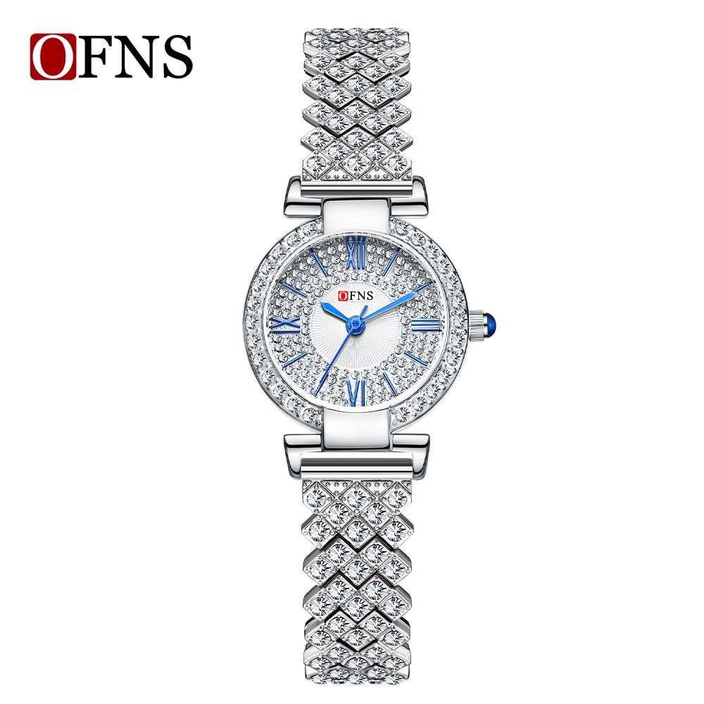 Ofns 1519 Casual Women Watch Top Brand Luxury Business Fashion Waterproof Female Clock Quartz Original Lady Girl Wristwatch Gift