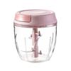 Hand Chopper Garlic Press Vegetable Fruit Twist Shredder Manual Meat Grinder Chopper Garlic Crusher Cutter Home Kitchen