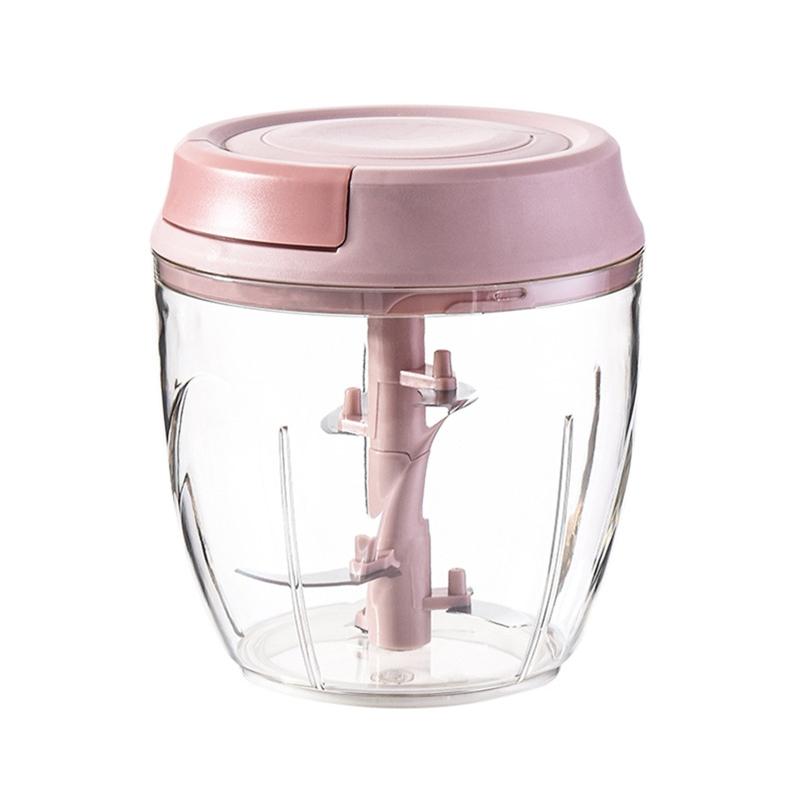 Hand Chopper Garlic Press Vegetable Fruit Twist Shredder Manual Meat Grinder Chopper Garlic Crusher Cutter Home Kitchen