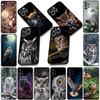 Cartoon Owl Wallpaper Phone Cover for Samsung Galaxy A05 A06 A14 A50 A51 A52 A12 A13 A23 A70 A07 A25 A26 M53 A56 Soft Case